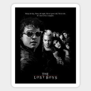 THE LOST BOYS (4 dark tees) Magnet